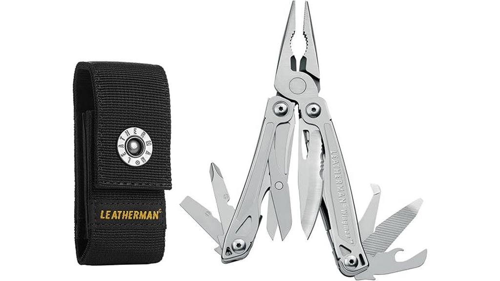 multitool with spring pliers