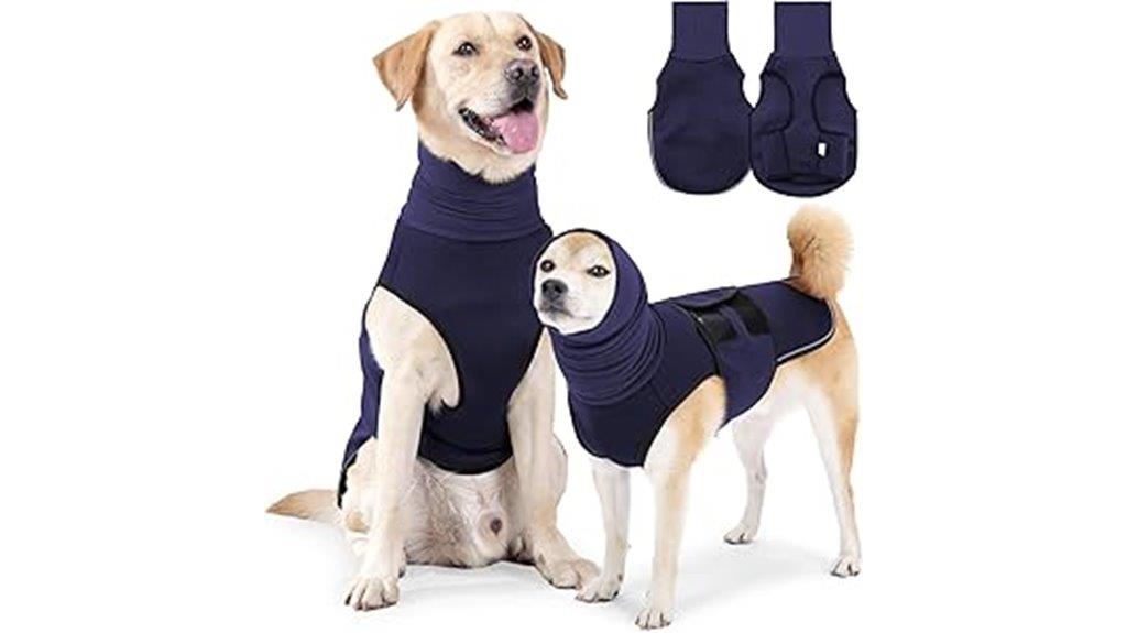 navy blue calming vest