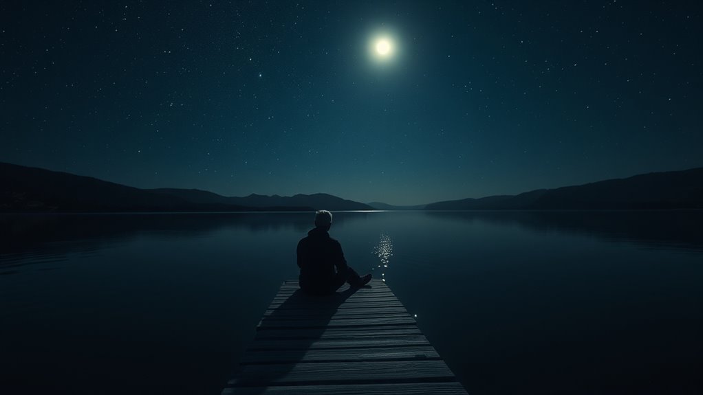 nighttime reflection promotes wellness