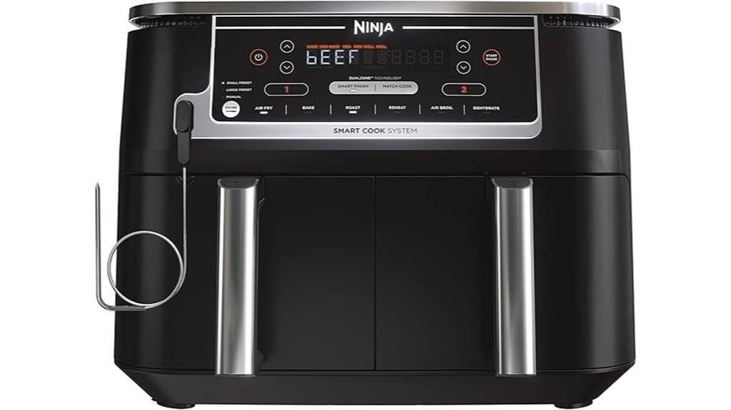 ninja air fryer thermometer