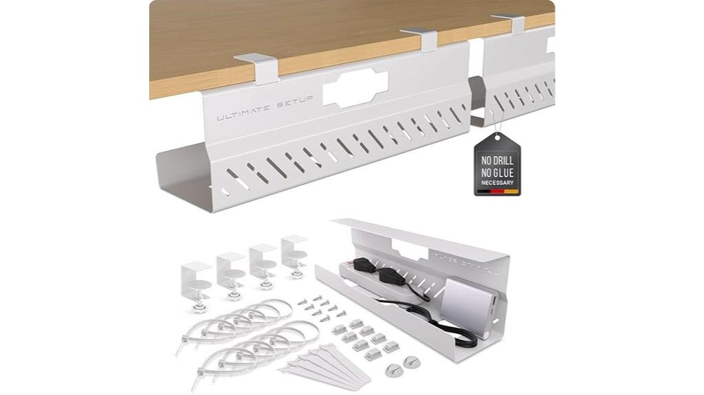 no drill cable tray