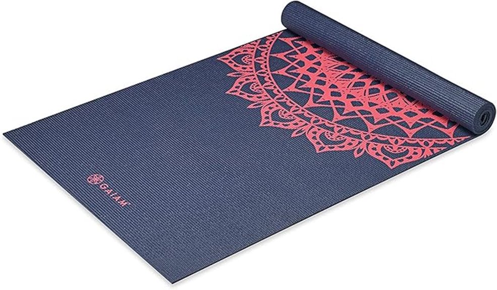 non slip gaiam yoga mat