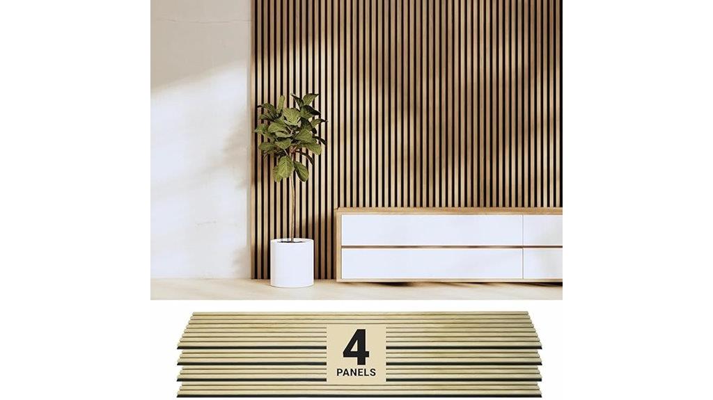 oak wood wall panels