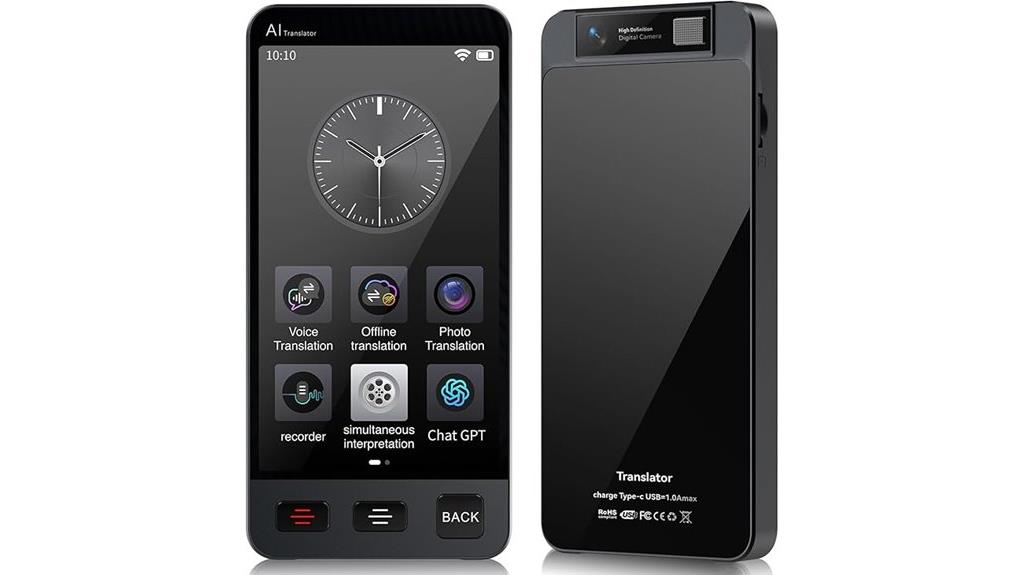offline multilingual translation device