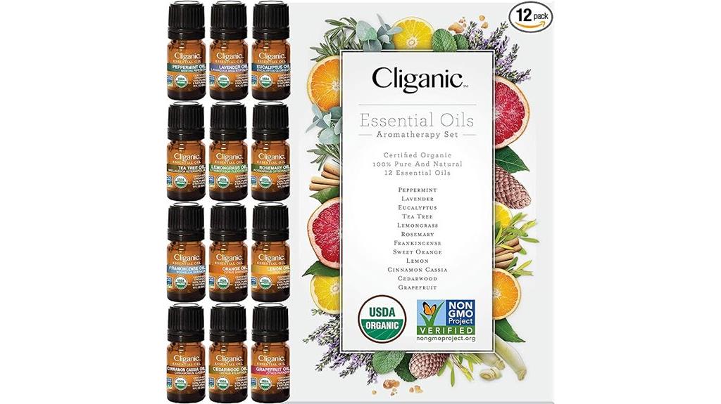 organic essential oils pack