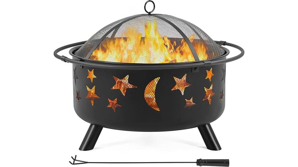 outdoor 30 inch fire pit