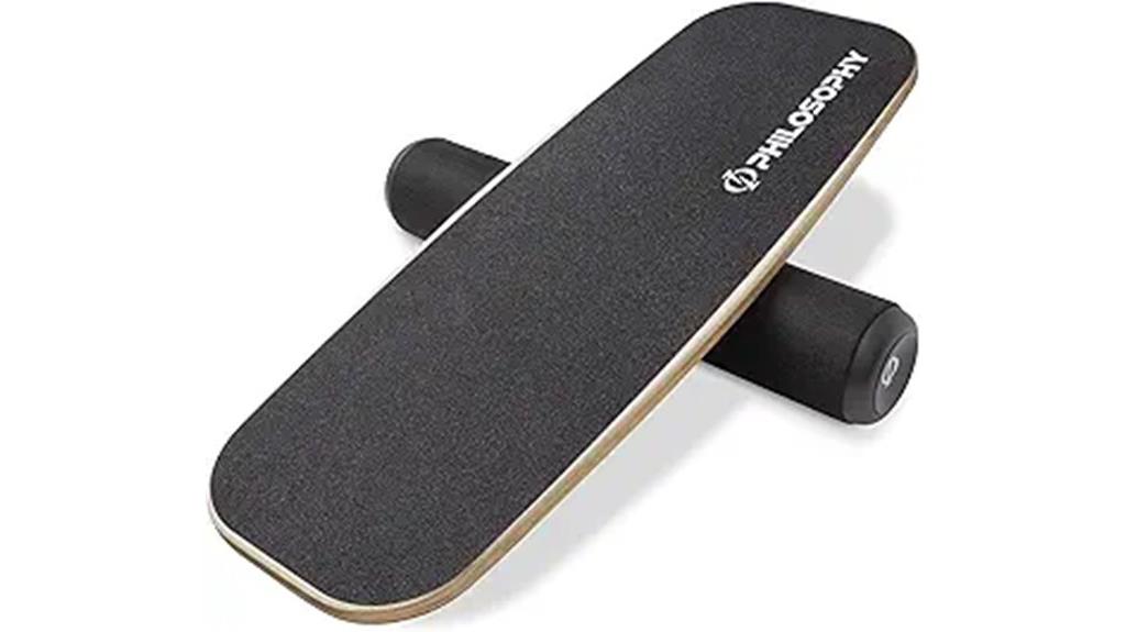philosophy themed gym balance board