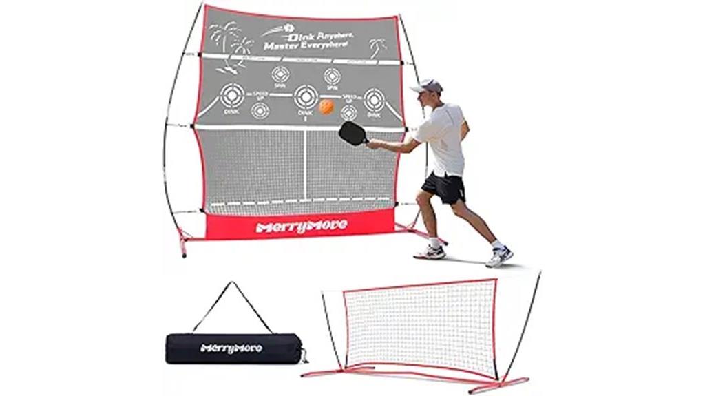 pickleball practice rebound net