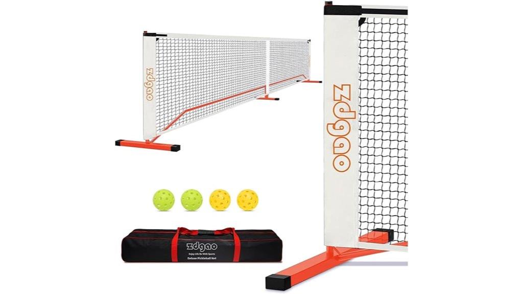 pickleball set with net