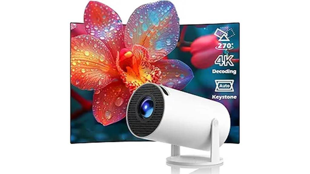 portable 4k wifi bluetooth