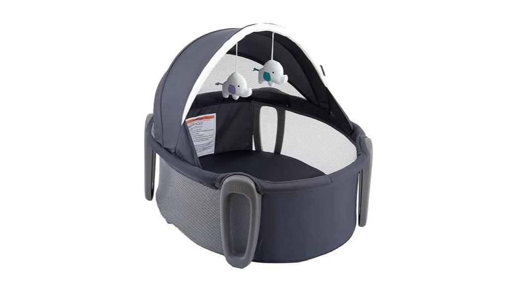portable baby bassinet play area