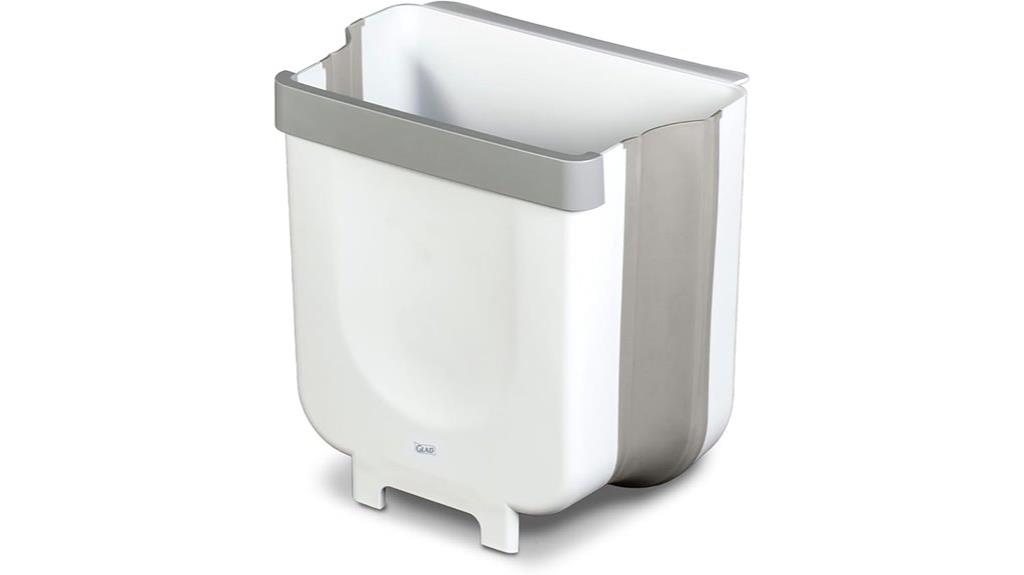 portable expandable waste bin