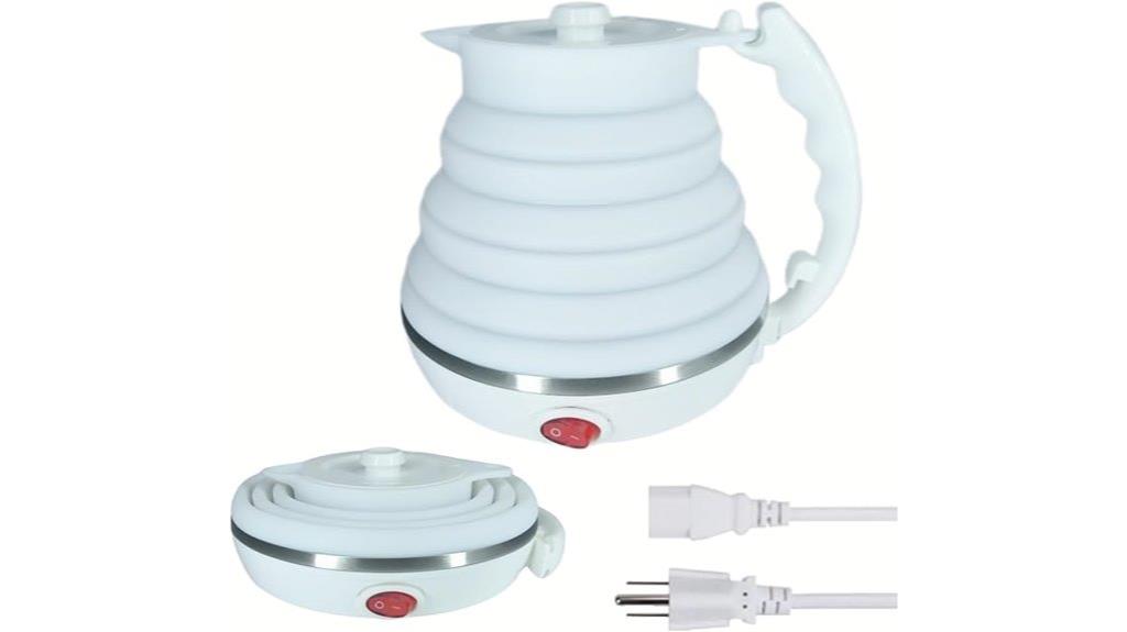 portable foldable electric kettle