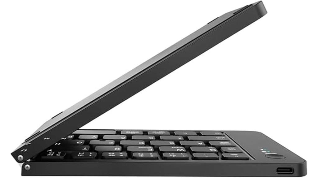 portable foldable wireless keyboard