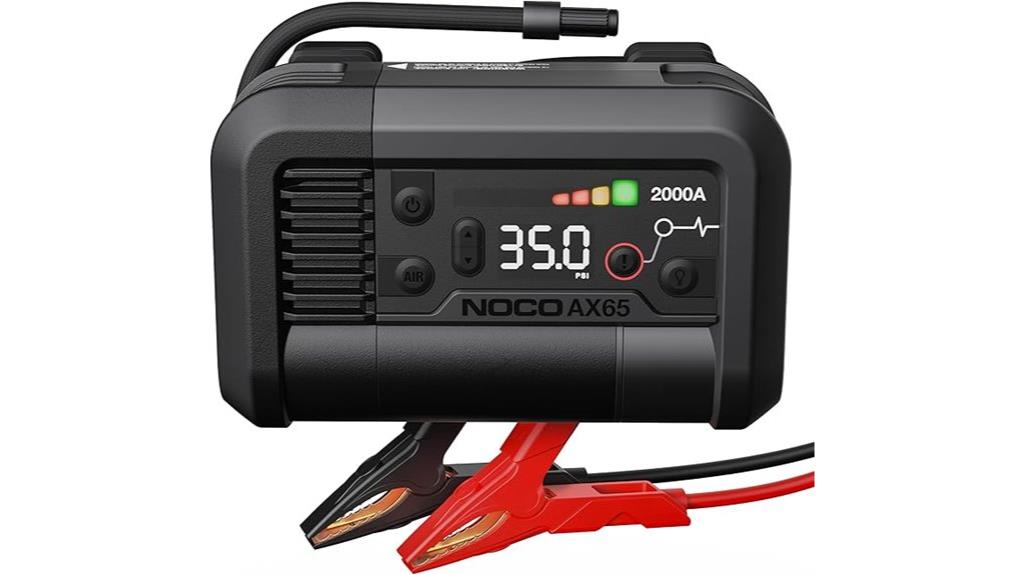 portable jump starter compressor