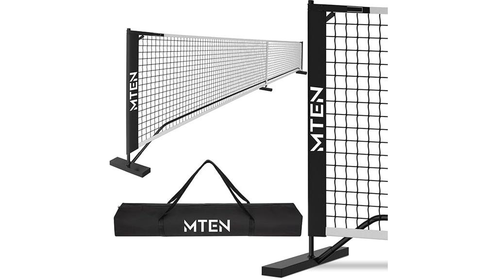 portable regulation pickleball net
