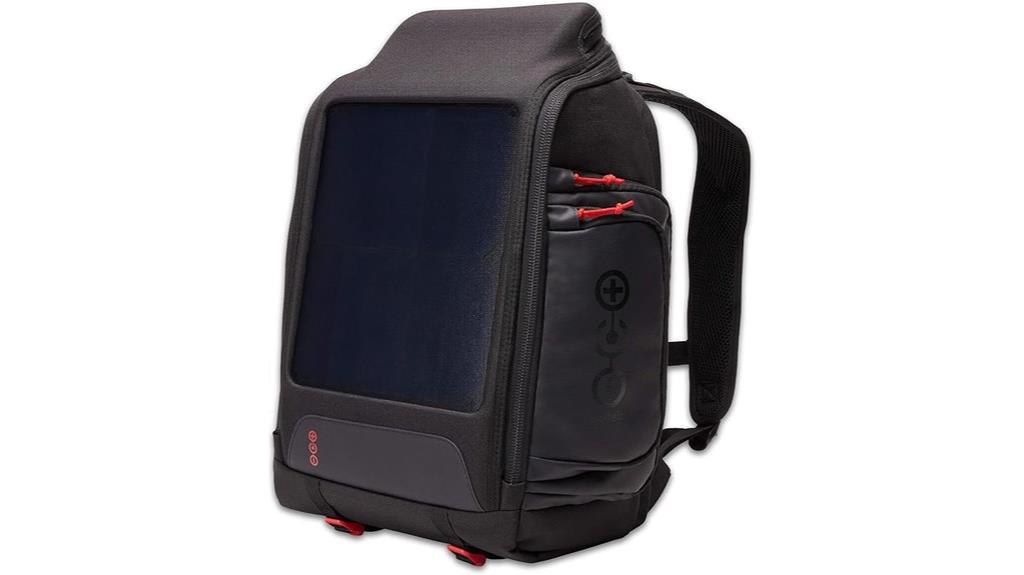 portable solar power backpack