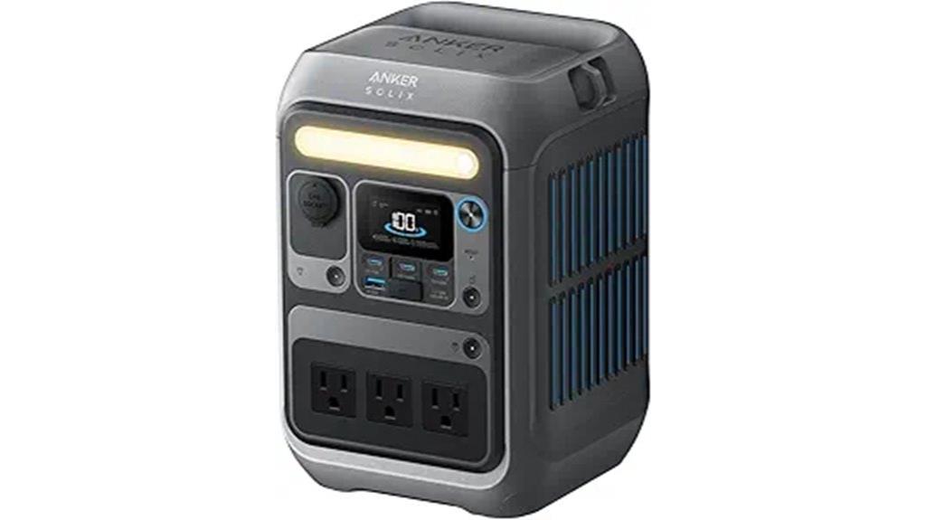 portable solar power station