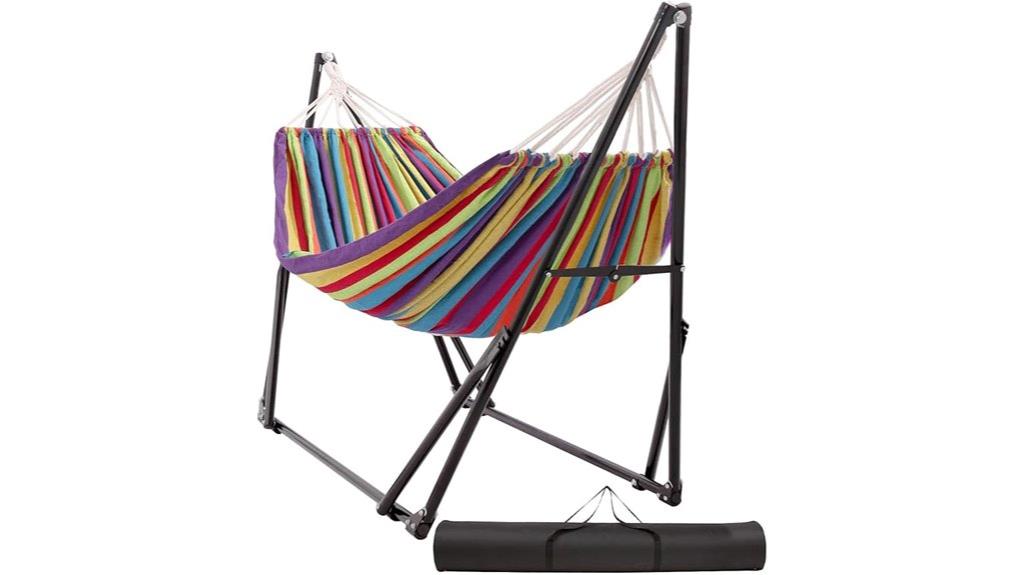portable steel stand hammock