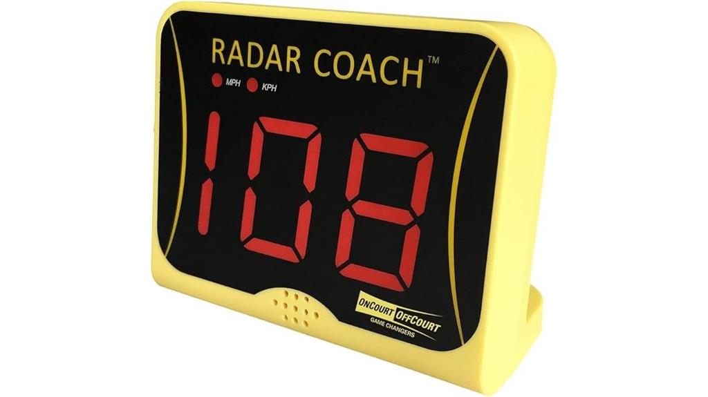 portable tennis ball speed meter