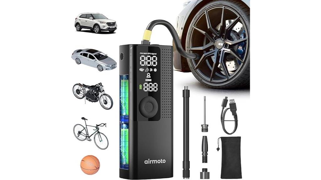 portable tire inflator