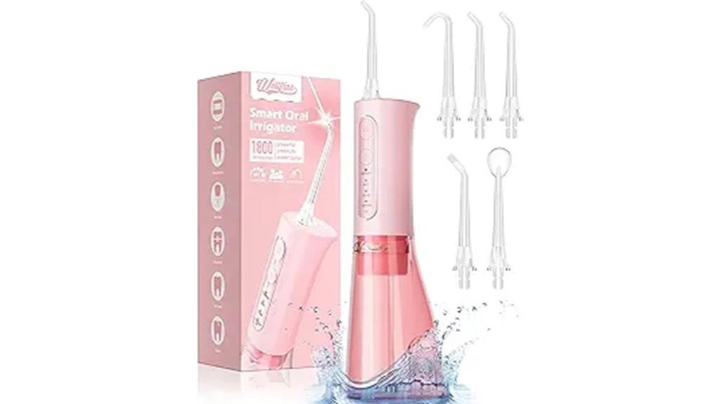 portable waterproof oral irrigator