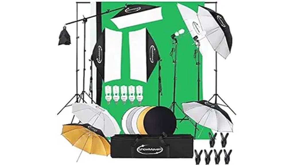 portrait lighting equipment set