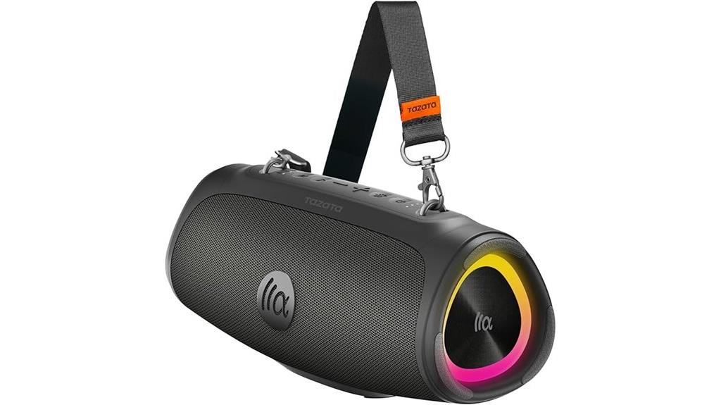powerful waterproof portable speaker