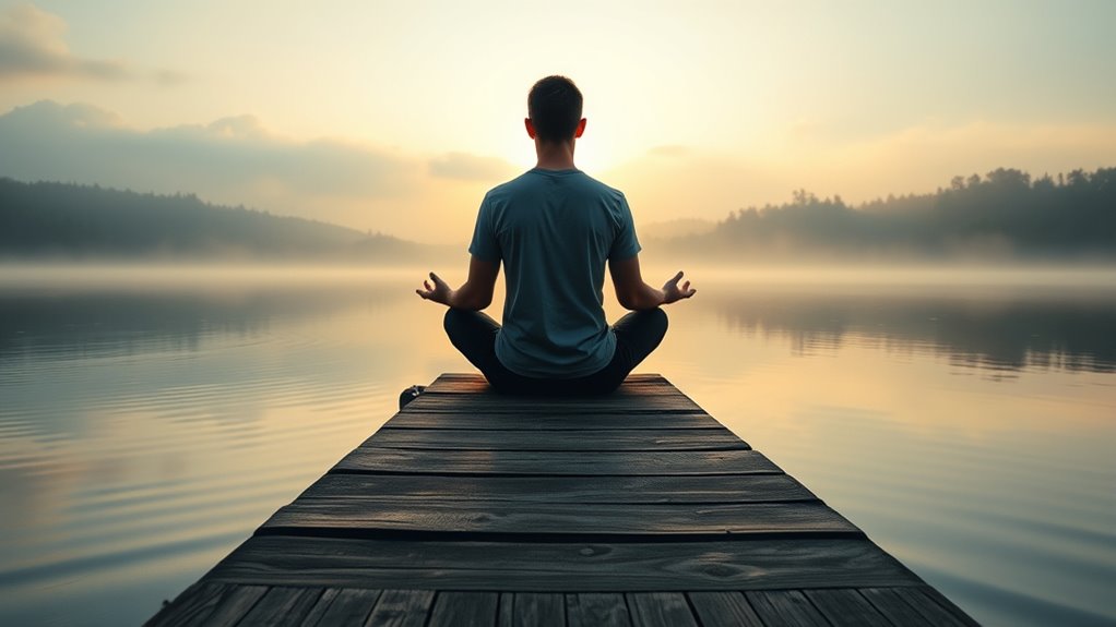 practice calm mindful presence
