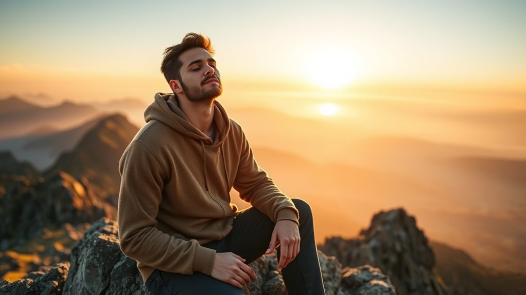 practicing mindfulness and reflection