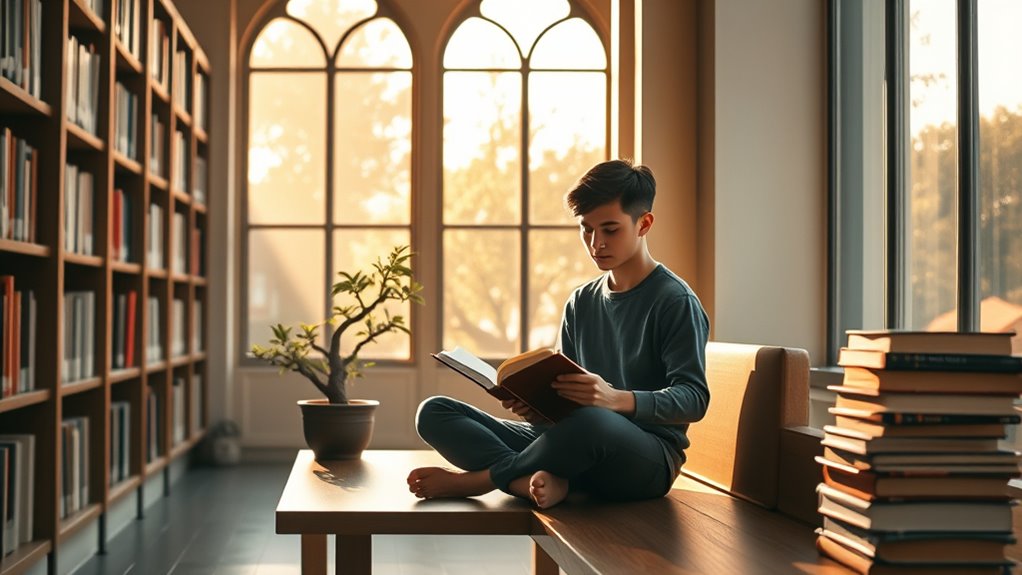 pursue goals with calm