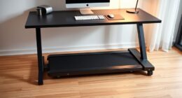 quiet under desk treadmill options