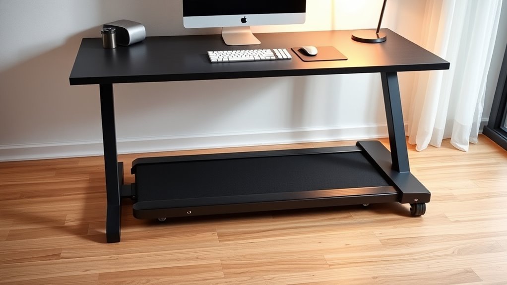 quiet under desk treadmill options