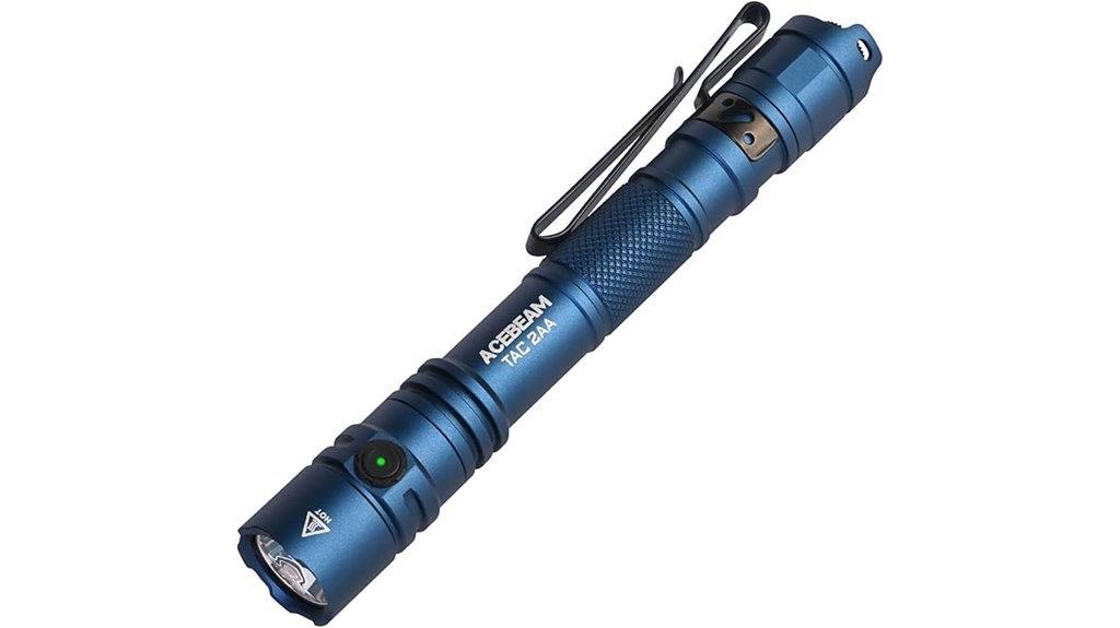 rechargeable 1400 lumens flashlight