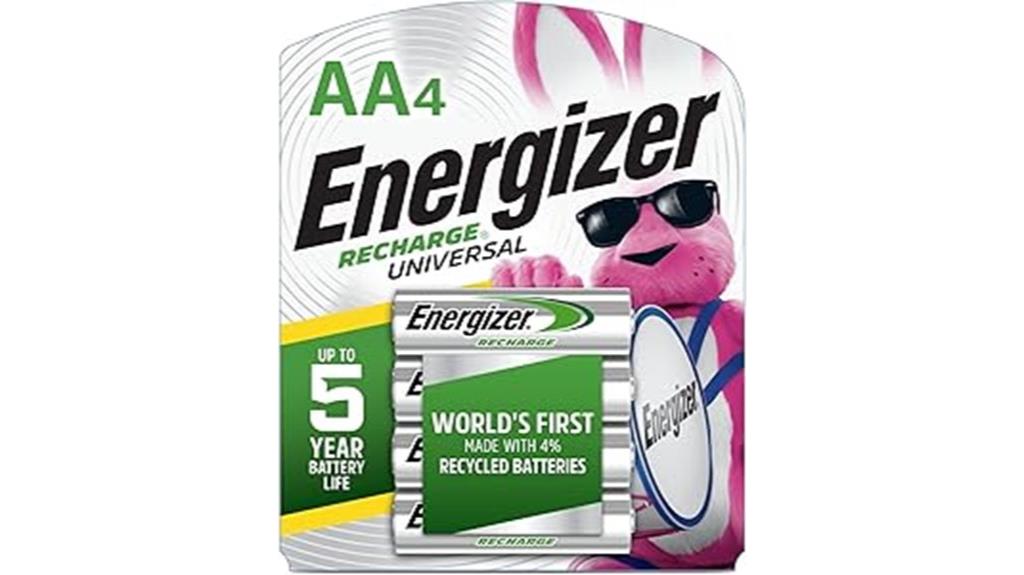 rechargeable aa batteries pack