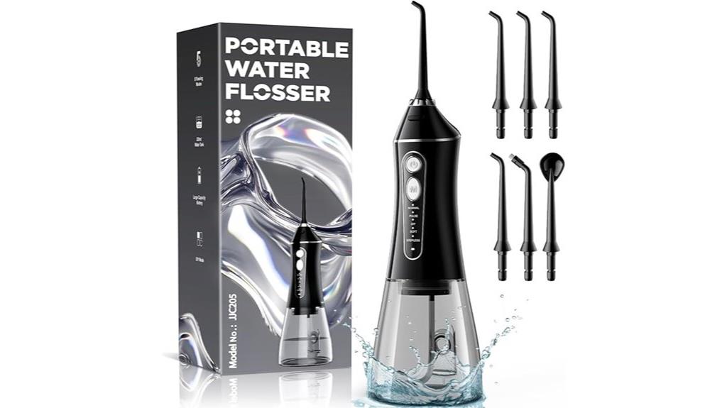 rechargeable cordless oral flosser