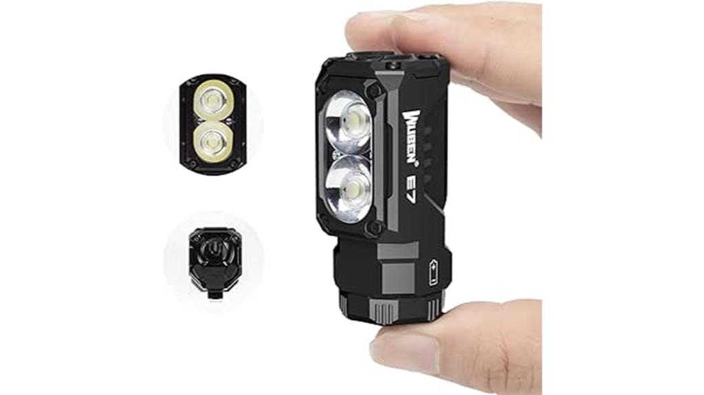 rechargeable mini flashlight