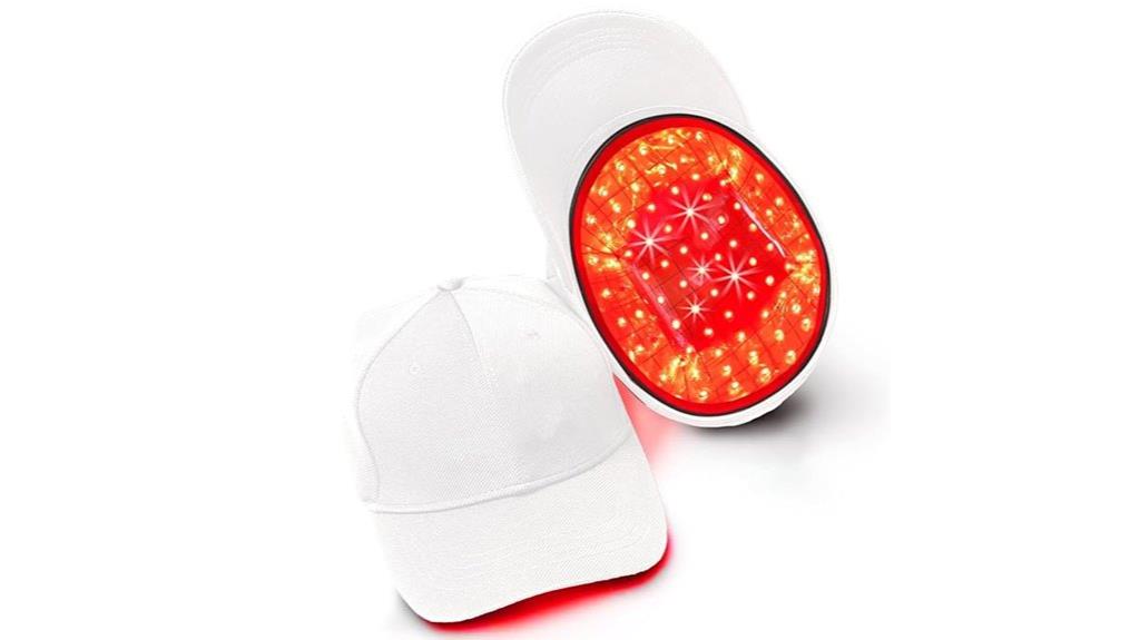 red light hair cap