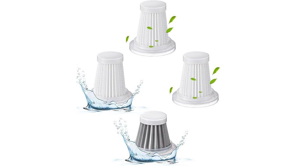 reusable vacuum filter set