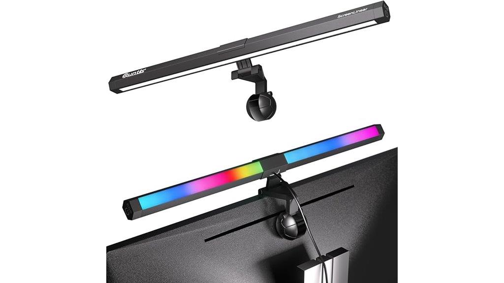 rgb monitor light features