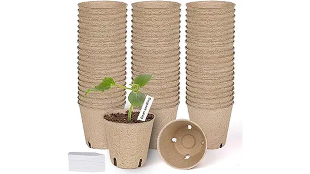 seedling peat pots pack