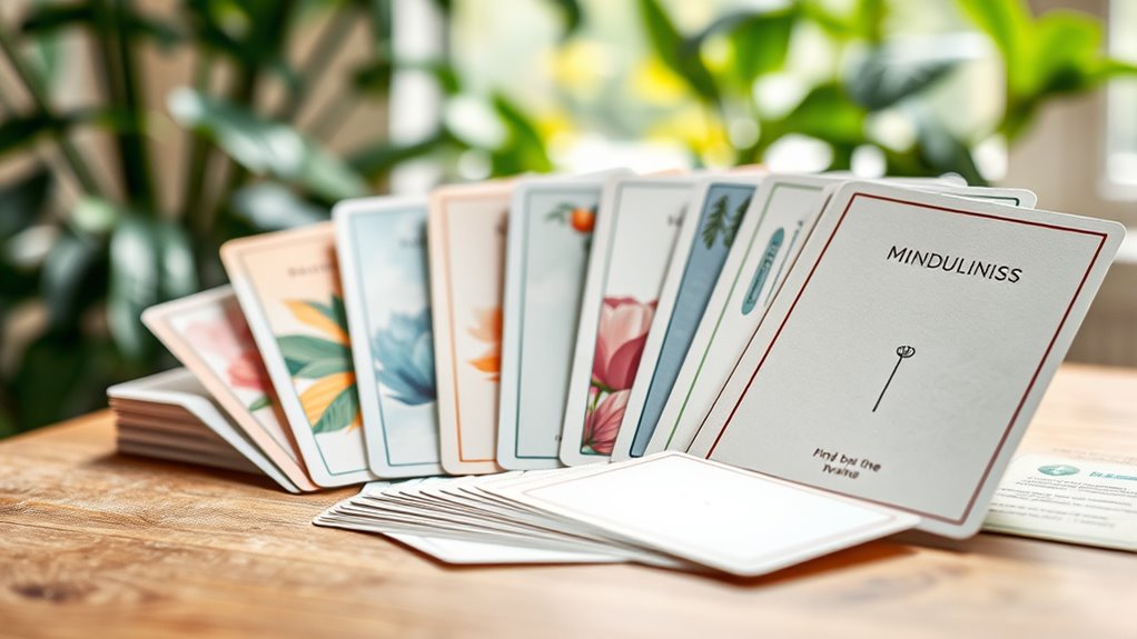 selecting suitable mindfulness decks