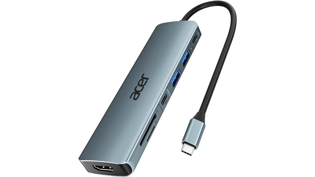 seven in one usb c hub