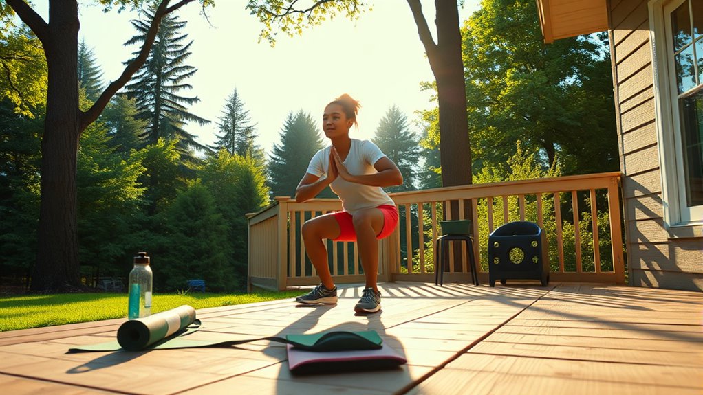 simple consistent exercise routine