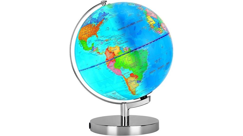 six in one globe with lights