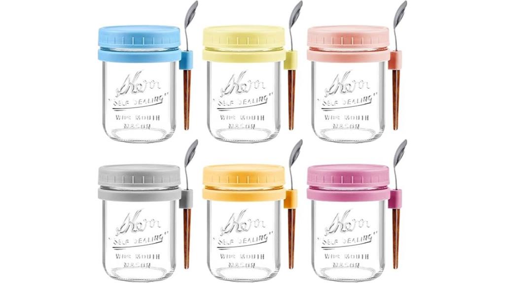 six pack oat containers