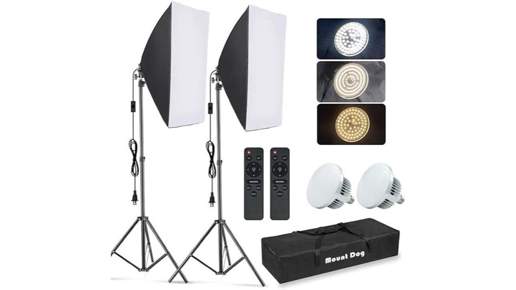 softbox lighting kit