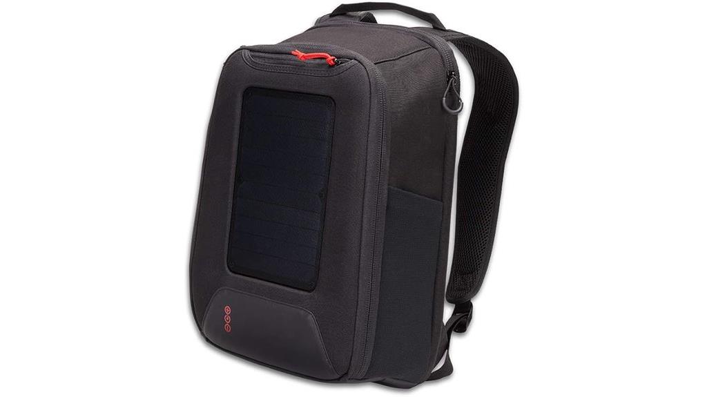 solar powered backpack charger