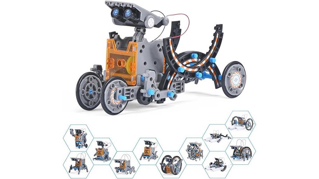 solar robot building kit