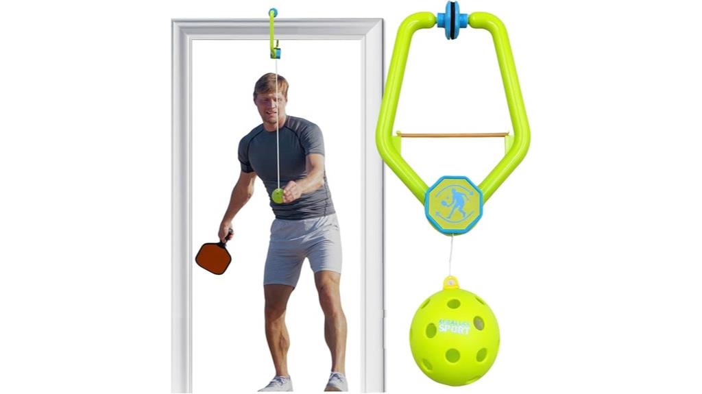 solo pickleball practice rebounder